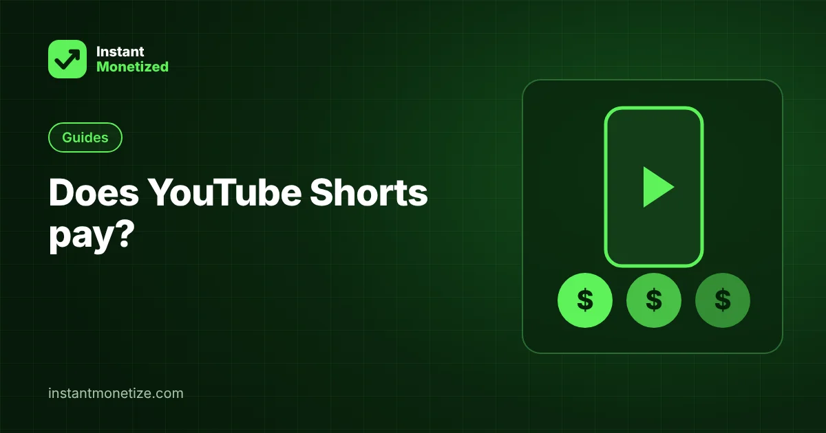 Does YouTube Shorts Pay? How Much Shorts Earn per 1,000 Views